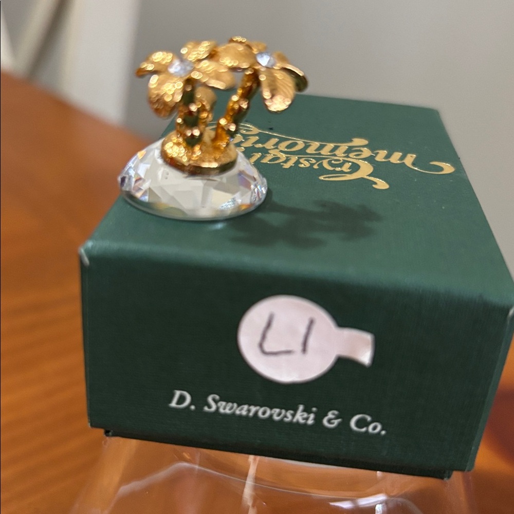 Swarovski Gold Palm trees - Picture 6 of 6